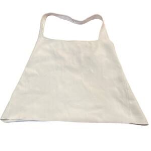 Cotton on Women Active Summer Knit Twist Back Vestlette Top White Size 18W